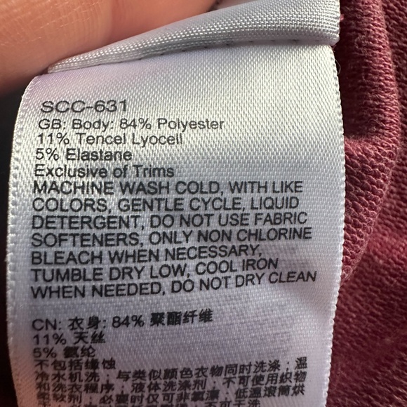 Marmot Women's Lightweight Sweater Mauve Pink Size Small EUC! - Picture 9 of 9